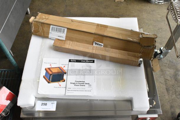 BRAND NEW SCRATCH AND DENT! Avantco 177DPO18S Stainless Steel Single Deck Countertop Pizza/Bakery Oven. 120 Volts, 1 Phase. Tested and Working! - Image 2 of 8