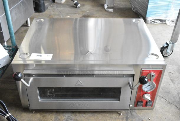 BRAND NEW SCRATCH AND DENT! Avantco 177DPO18S Stainless Steel Single Deck Countertop Pizza/Bakery Oven. 120 Volts, 1 Phase. Tested and Working! - Image 3 of 8