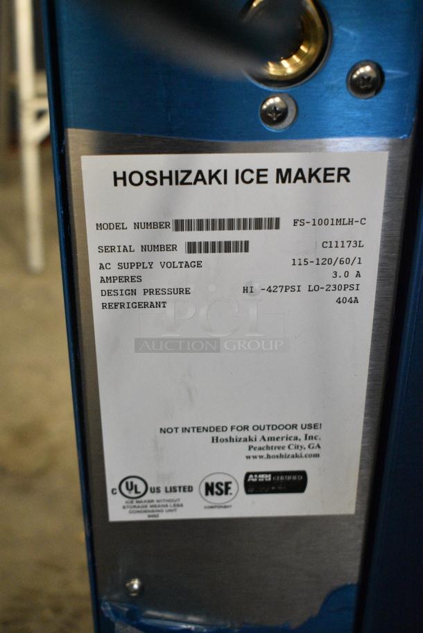 BRAND NEW SCRATCH AND DENT! Hoshizaki FS-1001MLH-C Stainless Steel Commercial Ice Head. 115-120 Volts, 1 Phase. - Image 6 of 6
