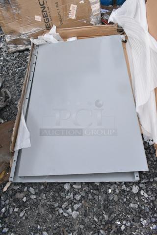 BRAND NEW SCRATCH AND DENT! Lavex Gray Unit. May Be Missing Pieces.