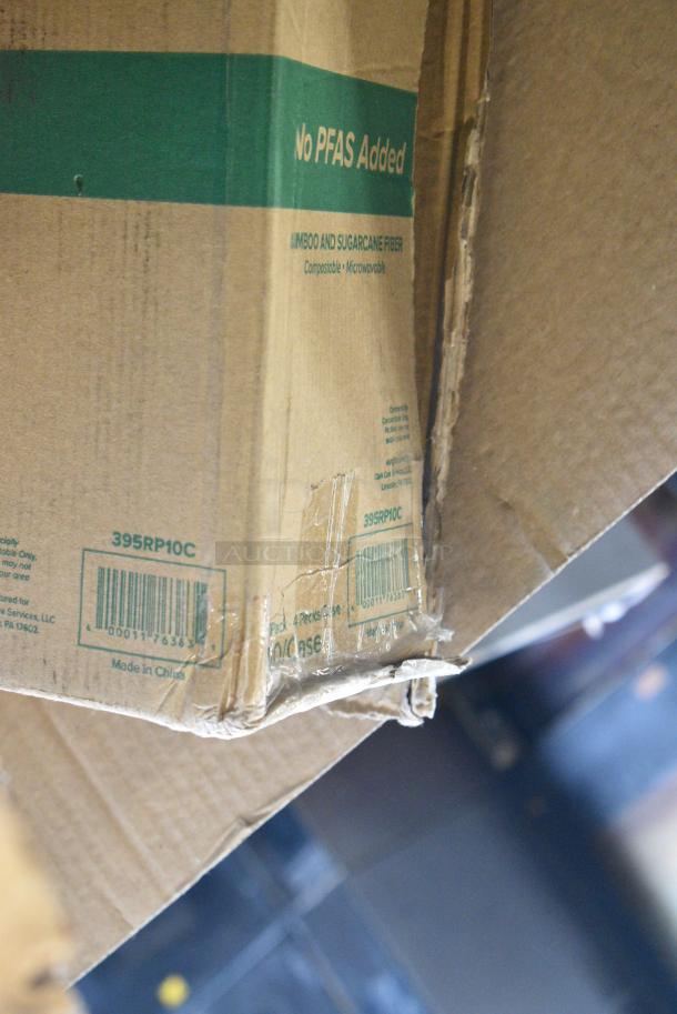 30 BRAND NEW! Boxes Including 5002CPTE Lavex 2-Ply White Center Pull Paper Towel 510' Roll - 6/Case, 395RP10C EcoChoice Bagassee 10" Plate, 395RP10C EcoChoice Compostable No PFAS Added Bamboo / Bagasse 10" Plate 3 Compartment. 30 Times Your Bid! - Image 7 of 10