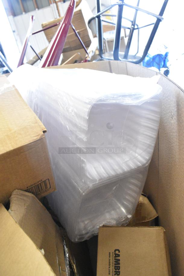 30 BRAND NEW! Boxes Including 5002CPTE Lavex 2-Ply White Center Pull Paper Towel 510' Roll - 6/Case, 395RP10C EcoChoice Bagassee 10" Plate, 395RP10C EcoChoice Compostable No PFAS Added Bamboo / Bagasse 10" Plate 3 Compartment. 30 Times Your Bid! - Image 8 of 10