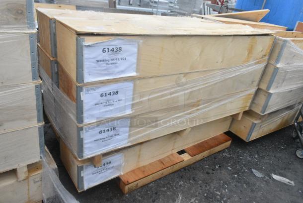8 BRAND NEW SCRATCH AND DENT! Blodgett 61438 Stacking Kit for 61/101 Electrical Oven. 8 Times Your Bid! - Image 2 of 7