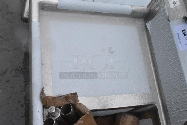 BRAND NEW SCRATCH AND DENT! Regency 600S1181818L Stainless Steel Single Bay Sink w/ Left Side Drain Board. - Image 3 of 4