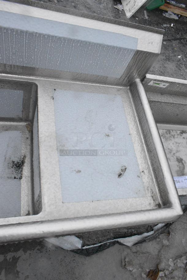 BRAND NEW SCRATCH AND DENT! Regency 600S3162018R Stainless Steel 3 Bay Sink w/ Right Side Drain Board. No Legs. - Image 5 of 6