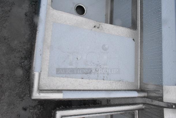 BRAND NEW SCRATCH AND DENT! Regency 600S31824218 Stainless Steel 3 Bay Sink w/ Dual Drain Boards. - Image 2 of 7