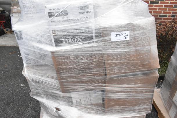 20 BRAND NEW! Boxes Including 394345M GLOVE VITRILE NOBLE BLK PFREE MD 1M, 12 ox Plastic Bowls, Hot Cup Travel Lids, 394345XL Noble NexGen Powder-Free Disposable Black Hybrid 3 Mil Thick Gloves - Extra Large - 1000/Case, 2 Boxes of Choice Plastic Cutlery Packs. 20 Times Your Bid! - Image 9 of 9