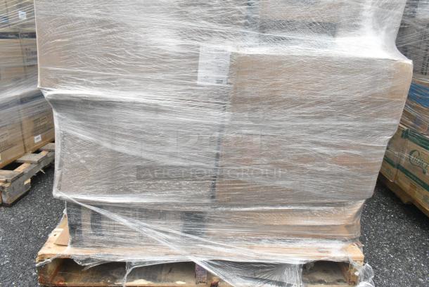 30 BRAND NEW! Boxes Including 2 Box 966TALLFLDN Choice Kraft Natural Tall-Fold 6" x 13" Dispenser Napkin - 8000/Case, 2 Box 394325M Noble NexGen Powder-Free Disposable Blue Hybrid 3 Mil Thick Gloves - Medium - 1000/Case, 127P325B Choice 3.25 oz. Black Plastic Souffle Cup / Portion Cup - 2500/Case, Choice Microwaveable Containers, Choice #8 Paper Food Containers, 30 Times Your Bid! - Image 6 of 11