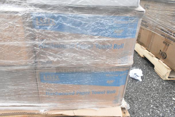 30 BRAND NEW! Boxes Including OneUp Napkins, Choice Portion Cups, 2 Box Lavex Paper Towels, 2 Box 130WSPORKWP Choice Individually Wrapped Medium Weight White Polypropylene Plastic Spork - 1000/Case. 30 Times Your Bid! - Image 6 of 7
