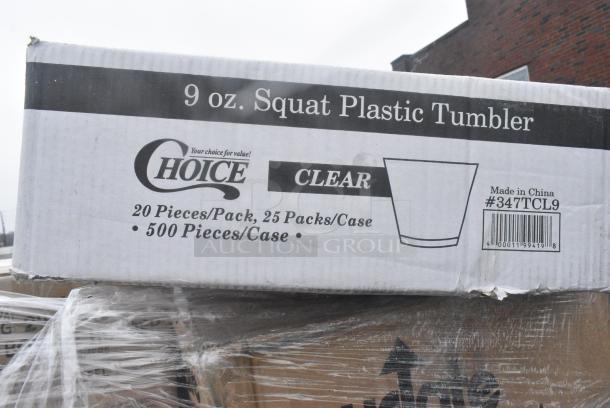 25 BRAND NEW! Boxes Including 3 Box Libbey 8420 Grande Collection 19.5 oz. Customizable Vino Grande Wine Glass - 12/Case, 2 Box 176IB200 BIN INGREDIENT 200 CUPS NSF, 12 GALLON BAKER'S MARK, 347TCL9 Choice 9 oz. Clear Disposable Plastic Tumbler - 500/Case. 25 Times Your Bid! - Image 9 of 9