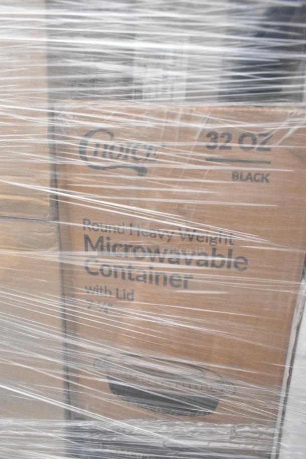 25 BRAND NEW! Boxes Including 2 Box 966UPWIDEB-500 OneUp by Choice White 2-Ply Wide Interfold 6 1/2" x 8 1/2" Dispenser Napkin - 6000/Case, 4 Boxes of Noble Gloves, 127SB18COMBO Choice 18 oz. Clear Plastic Salad Bowl with Lid - 150/Case, 2 Box Fineline Scalloped Tongs. 25 Times Your Bid! - Image 7 of 8
