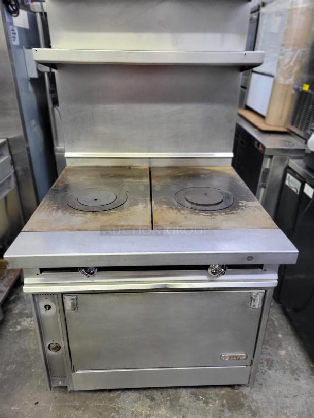 Jade Range Titan™ - Electric Oven & 2 Burner Stove with Stainless Steel Storage Shelves - Image 2 of 7