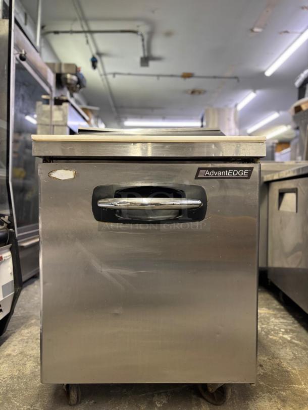AWESOME! ADVANT EDGE One Door Sandwich Food Prep Refrigerator!! - Image 2 of 6