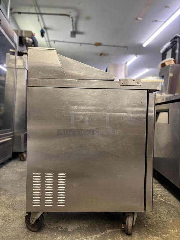 AWESOME! ADVANT EDGE One Door Sandwich Food Prep Refrigerator!! - Image 4 of 6