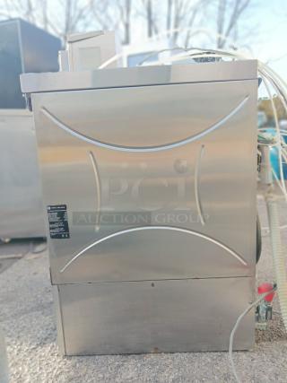 WOW!! CMA Commercial Dish Washer CMA-180UC 30 Rack Per Hour High Temperature Undercounter Dishwasher with Chemical Dispenser - 208/230V