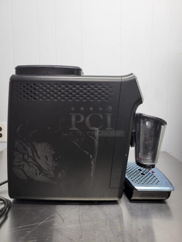 PHILIPS 3200 Series Fully Automatic Coffee Machine - 5 Delicious Coffees, LatteGo Milk System, Durable Ceramic Grinders, Intuitive Touch Display, Glossy Black (EP3241/54) - Image 5 of 6