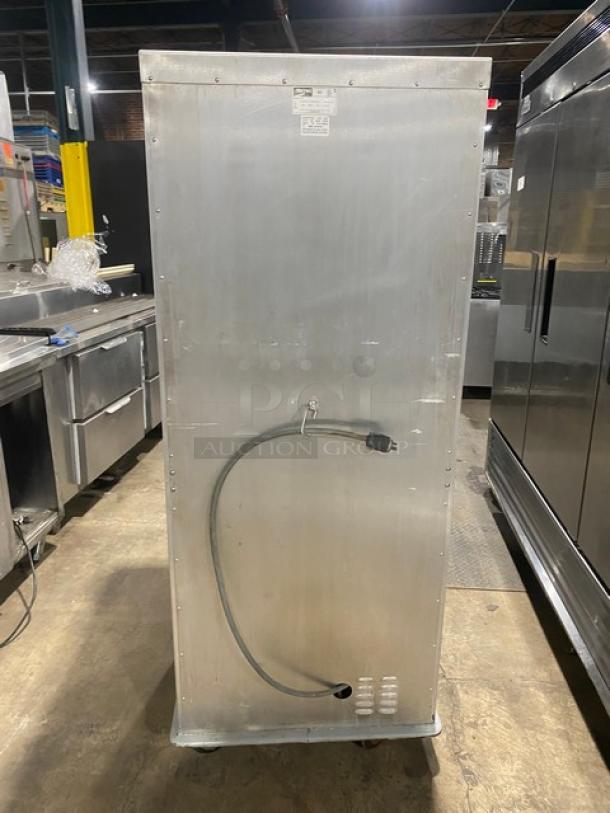 GREAT! Metro Flavor Hold Series Commercial Half Door Full Height Mobile Insulated Heated Holding/Proofing Cabinet! With Built In Pan Holding Racks! Model: CC5953A SN: 20378! 120V! On Casters! - Image 2 of 9