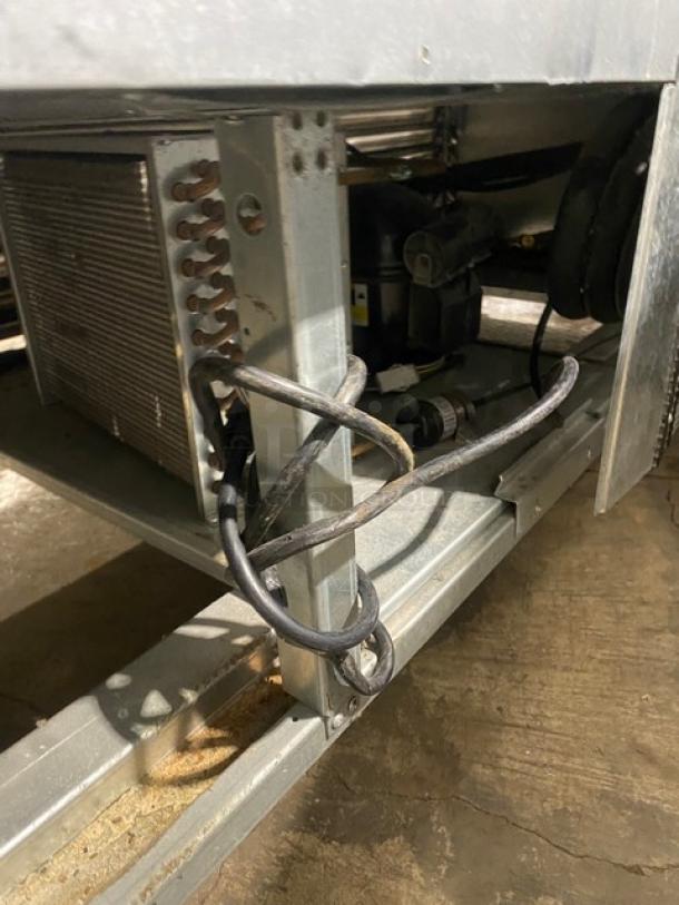WOW! Empura Commercial Stainless Steel Solid 3 Door Reach In Refrigerator! With Poly Coated Wire Racks! Model: E72 SN: E72140730J2002! 115V 1 Phase! On Casters! - Image 8 of 8