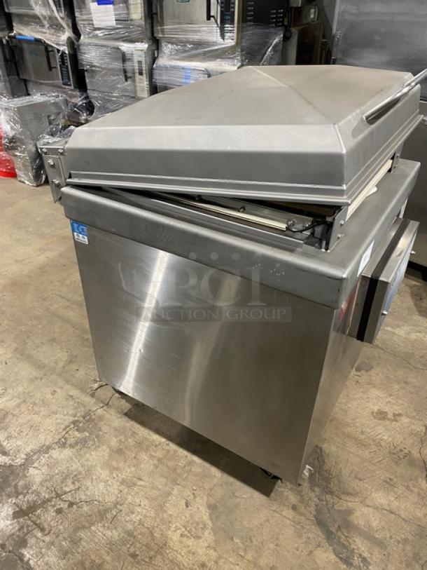 AMAZING! Sipromac Commercial Stainless-Steel Free-Standing Heavy Duty Chamber Vacuum Sealing Machine! On Casters! - Image 2 of 8