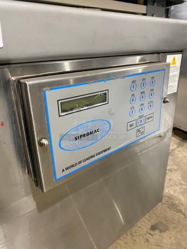 AMAZING! Sipromac Commercial Stainless-Steel Free-Standing Heavy Duty Chamber Vacuum Sealing Machine! On Casters! - Image 6 of 8