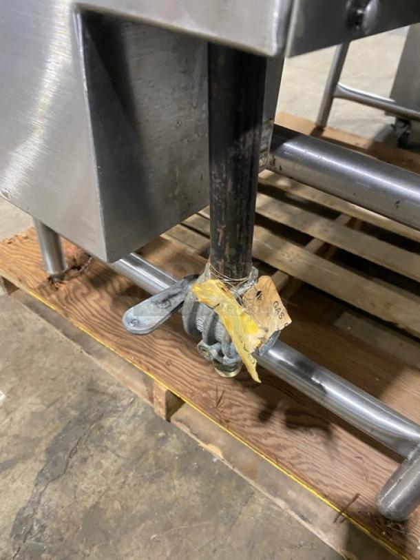 AWESOME! Market Forge Commercial Stainless Steel Natural Gas Powered Tilted Braising Pan/Ultra Tilt Skillet! Model: 1300-2 SN: 132900! 115V 1 Phase! On Legs! Working When Removed! - Image 8 of 8