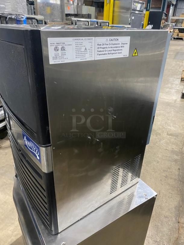 Avantco! 2023! Commercial Stainless Steel Countertop Ice Making Machine! Model: 194UCF120A SN: 194UCF120A-23090062! 115V! - Image 2 of 8