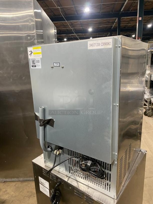 Avantco! 2023! Commercial Stainless Steel Countertop Ice Making Machine! Model: 194UCF120A SN: 194UCF120A-23090062! 115V! - Image 4 of 8