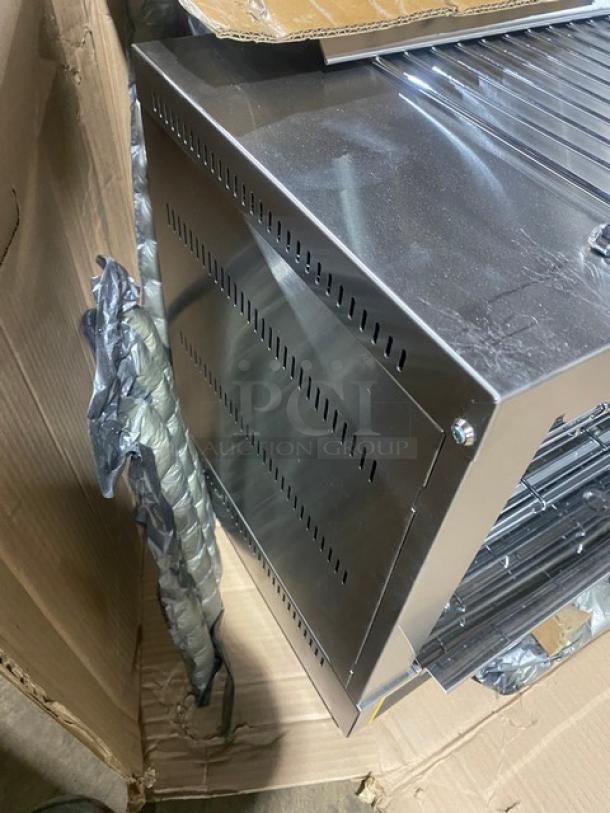 NEW! IN THE BOX! Equipex Roller Grill Series Commercial Stainless Steel Electric Powered Countertop Toaster Oven/Broiler! Model: TS327 SN: OJ402148! 208/240V 1 Phase! - Image 4 of 8