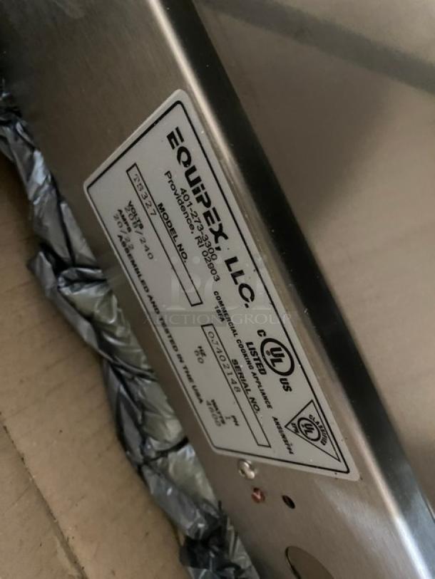 NEW! IN THE BOX! Equipex Roller Grill Series Commercial Stainless Steel Electric Powered Countertop Toaster Oven/Broiler! Model: TS327 SN: OJ402148! 208/240V 1 Phase! - Image 7 of 8