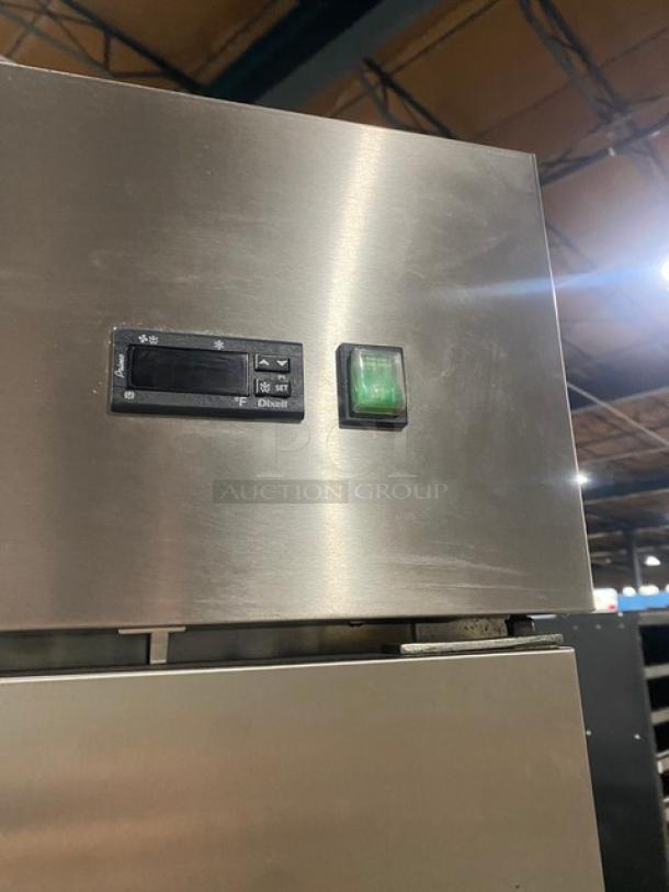 Artic Air Commercial Stainless Steel Solid Single Door Reach In Freezer! With Poly Coated Wire Racks! Model: AF23 SN: 253187! 115V! On Casters! - Image 9 of 10