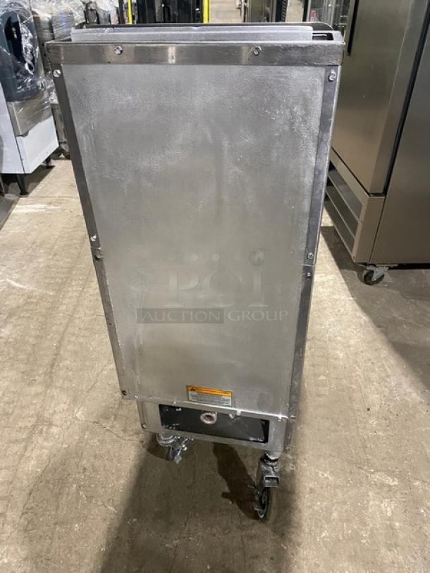 Pitco Commercial Stainless Steel Natural Gas Powered Deep Fat Fryer! With Back Splash & Basket Hanger! With 2 Frying Baskets! Model: SG14 SN: G17EB029357! On Casters! - Image 3 of 8