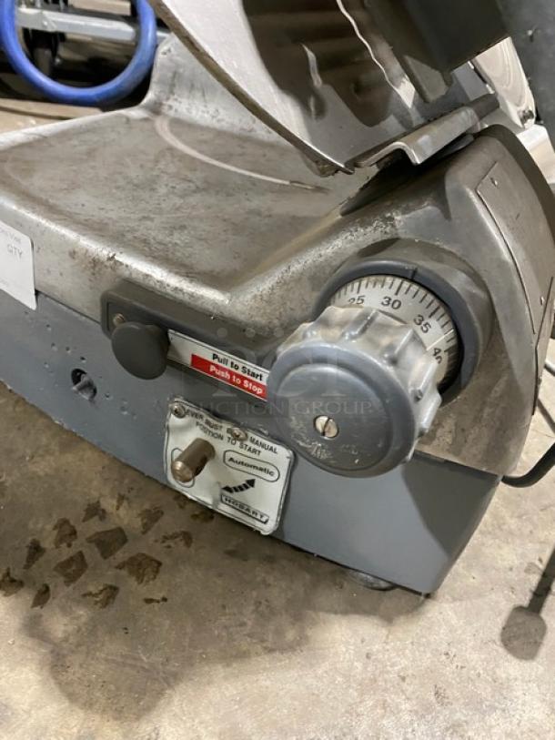 Hobart Commercial Semi-Automatic Electric Powered Countertop Meat Deli Slicer! Model: 2712 SN: 56-1207-821! 120V 1 Phase! - Image 6 of 8