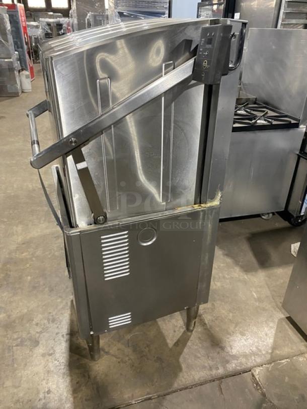 Hoshizaki Commercial Stainless-Steel Jet Wash High Temperature Free-Standing Warewasher/Dishwasher! Energy Star Certified! With Digital Controls! Model: JWE-620UA-6B SN: U30047L! 208-230V 3 Phase! On Legs! - Image 3 of 8