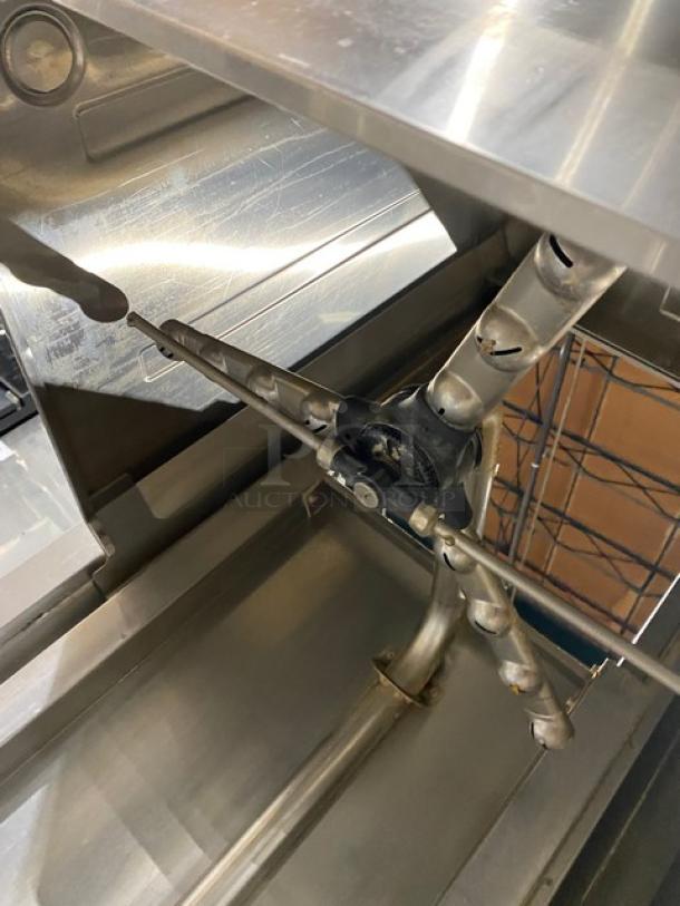 Hoshizaki Commercial Stainless-Steel Jet Wash High Temperature Free-Standing Warewasher/Dishwasher! Energy Star Certified! With Digital Controls! Model: JWE-620UA-6B SN: U30047L! 208-230V 3 Phase! On Legs! - Image 6 of 8