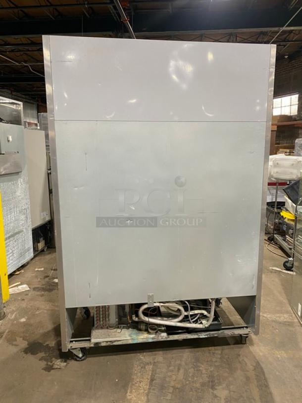 Turbo Air Maximum Series Commercial Stainless Steel Solid 2 Door Reach In Freezer! Energy Star Certified! With Poly Coated Wire Racks! Model: MSF-49NM SN: NF49308075! 110-120V 1 Phase! On Casters! - Image 3 of 11
