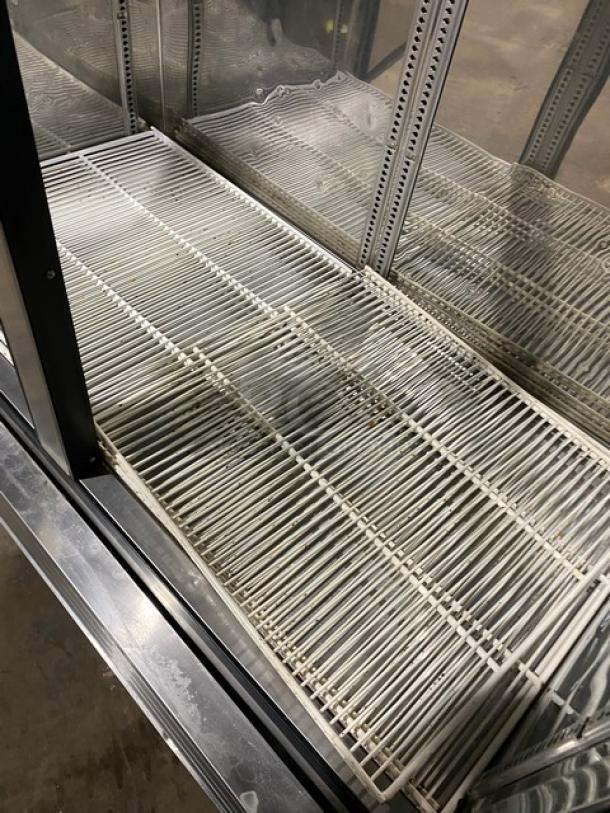 Turbo Air Maximum Series Commercial Stainless Steel Solid 2 Door Reach In Freezer! Energy Star Certified! With Poly Coated Wire Racks! Model: MSF-49NM SN: NF49308075! 110-120V 1 Phase! On Casters! - Image 6 of 11