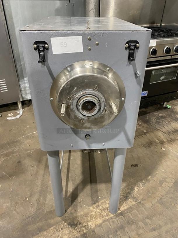 Hobart Commercial Heavy Duty Meat Grinder! Model: 4152 SN: 561-113-745! 200V 3 Phase! On Legs! - Image 1 of 8