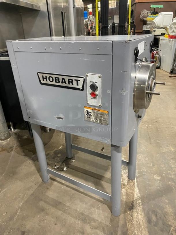 Hobart Commercial Heavy Duty Meat Grinder! Model: 4152 SN: 561-113-745! 200V 3 Phase! On Legs! - Image 2 of 8