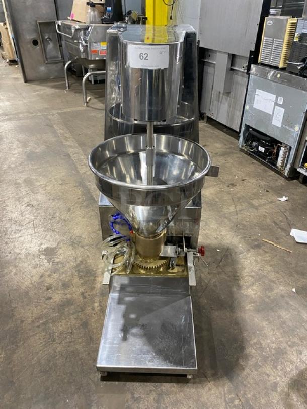 Commercial Stainless Steel Electric Powered Heavy-Duty Meatball Rounder Machine! 220V 3 Phase! - Image 1 of 9