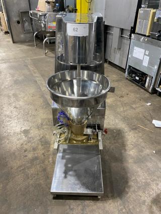 Commercial Stainless Steel Electric Powered Heavy-Duty Meatball Rounder Machine! 220V 3 Phase!