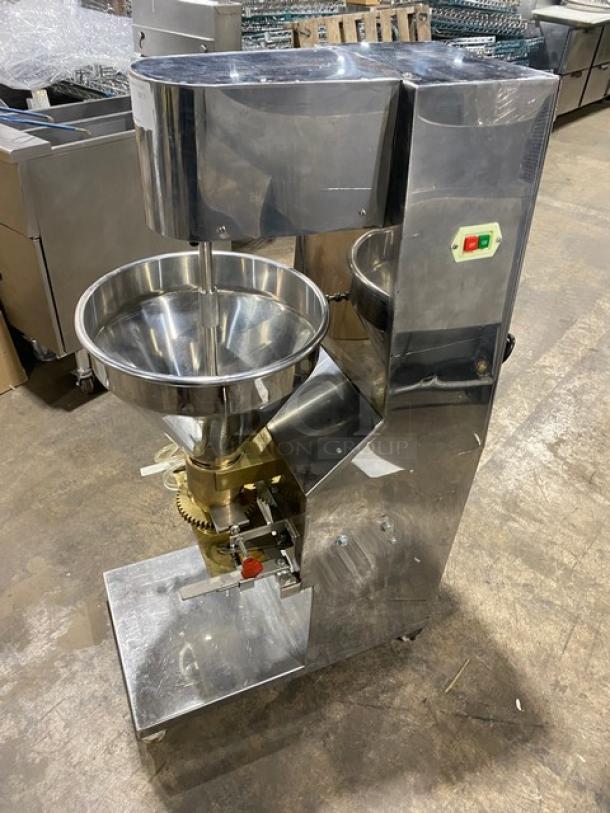 Commercial Stainless Steel Electric Powered Heavy-Duty Meatball Rounder Machine! 220V 3 Phase! - Image 2 of 9