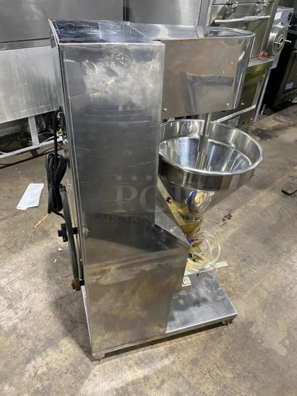 Commercial Stainless Steel Electric Powered Heavy-Duty Meatball Rounder Machine! 220V 3 Phase! - Image 4 of 9