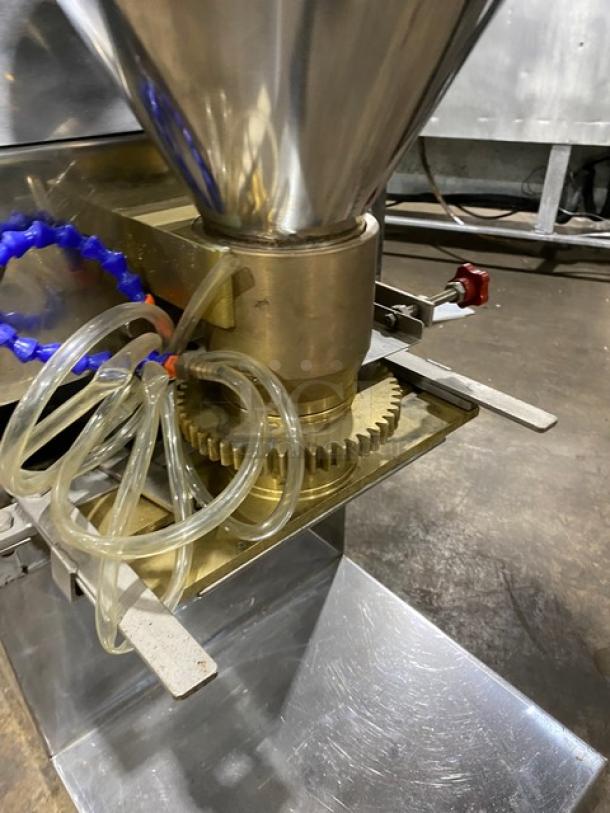 Commercial Stainless Steel Electric Powered Heavy-Duty Meatball Rounder Machine! 220V 3 Phase! - Image 6 of 9