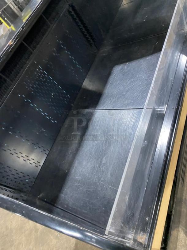 Structural Concepts Oasis Series Commercial Black Horizontal Refrigerated Open Grab-N-Go Self-Service Merchandiser Display Case! With Removable Handled Cover! Model: CO44R SN: 0346604 BS276923! 120V 1 Phase! - Image 6 of 8