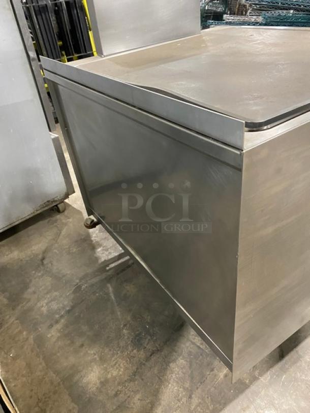 Electrolux Thermaline Series Commercial Stainless Steel Natural Gas Powered Free-Cook Flat Top Grill! With Back Splash! With Enclosed Open Base! On Legs! - Image 4 of 8