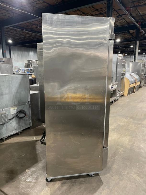ColdTech Commercial Stainless Steel Solid 2 Door Reach In Refrigerator! Model: CFD-2R! 115V 1 Phase! On Casters! - Image 2 of 9