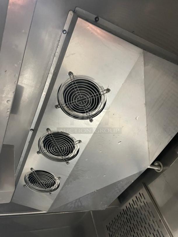 ColdTech Commercial Stainless Steel Solid 2 Door Reach In Refrigerator! Model: CFD-2R! 115V 1 Phase! On Casters! - Image 6 of 9