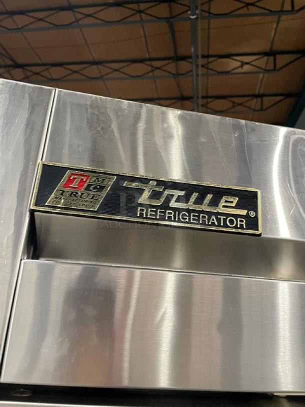 True Commercial Stainless Steel Solid 2 Door Reach In Refrigerator! Model: T-49 SN: 1-2870817! 115V 1 Phase! With Casters! - Image 8 of 10