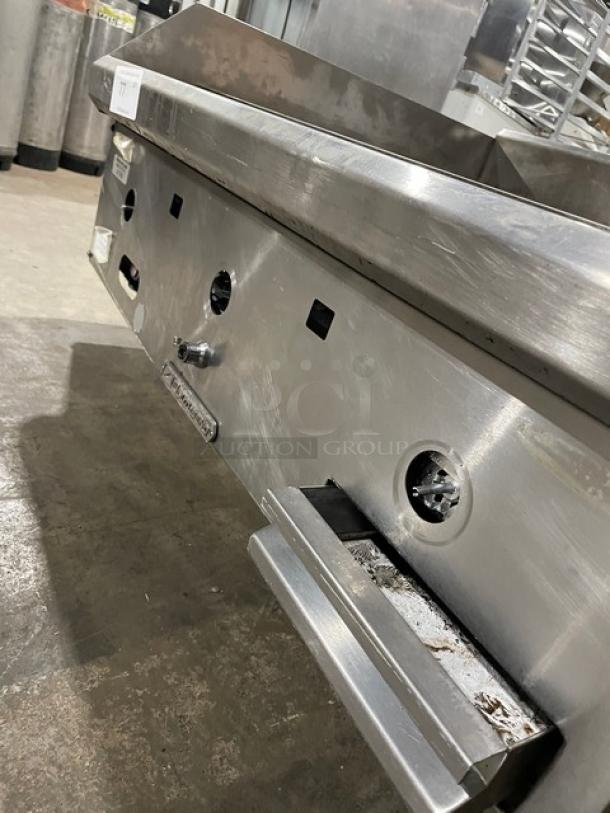 Southbend Commercial Stainless Steel Natural Gas Powered Countertop Flat Griddle! With Back & Side Splash! Model: HDG-36 SN: 19B05007! On Legs! - Image 6 of 8