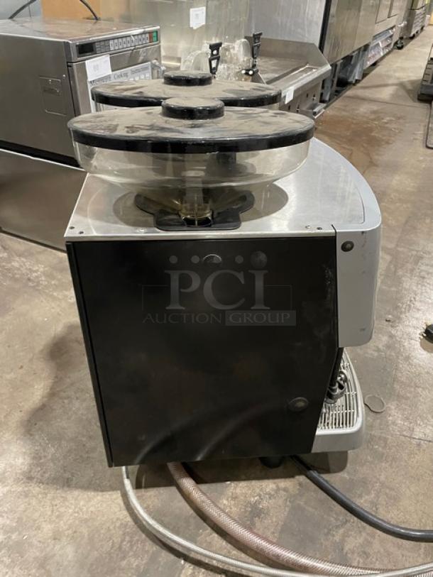 Schaerer Coffee Art Plus Series Commercial Electric Powered Countertop Super Automatic Coffee/Espresso Machine! With Bean Hoppers! Model: SCA-1 SN: 1132 307860! 200-220V 2 Phase! On Legs! - Image 4 of 9